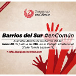 Asamblea abierta de los Barrios del Sur #EnComún