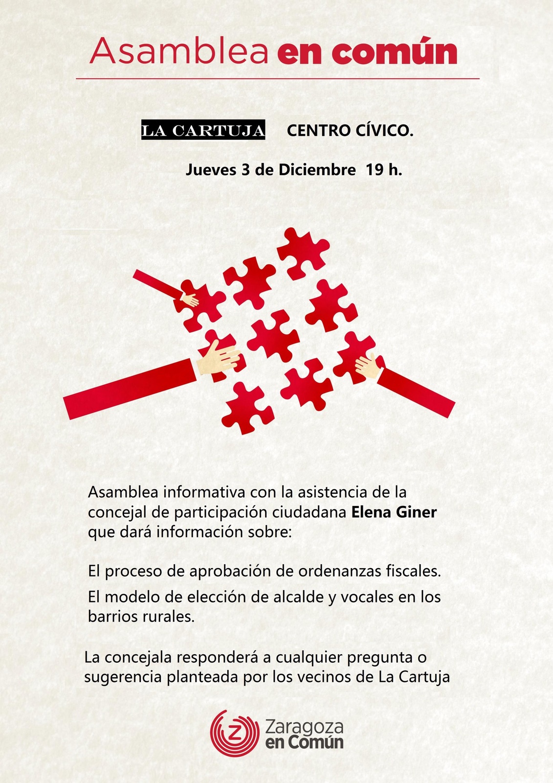 Asamblea La Cartuja