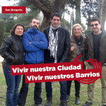 Paseo con Pedro Santisteve en San Gregorio