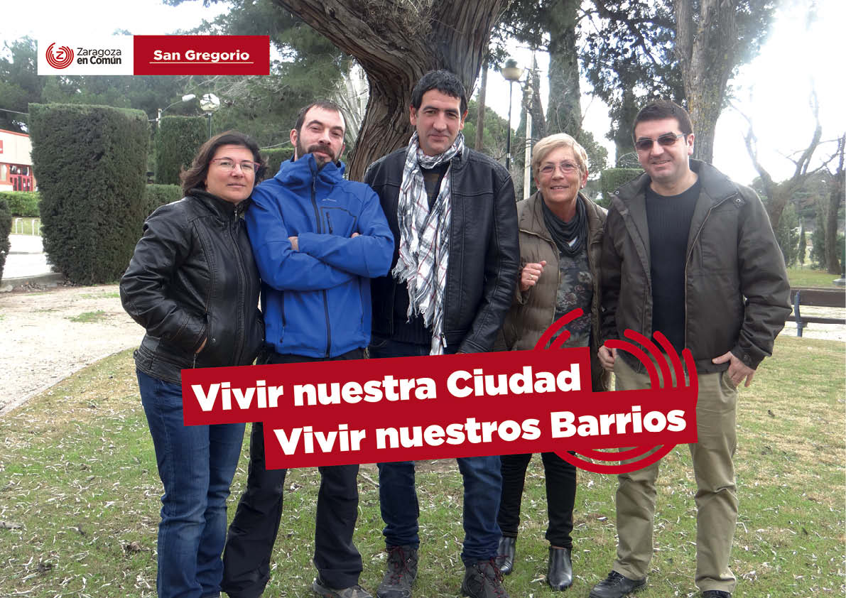 Paseo con Pedro Santisteve en San Gregorio