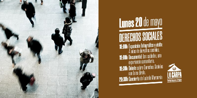 Derechos sociales (varias actividades)