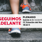 SEGUIMOS ADELANTE: Plenario jueves 3 de noviembre - c.c.Estación del Norte